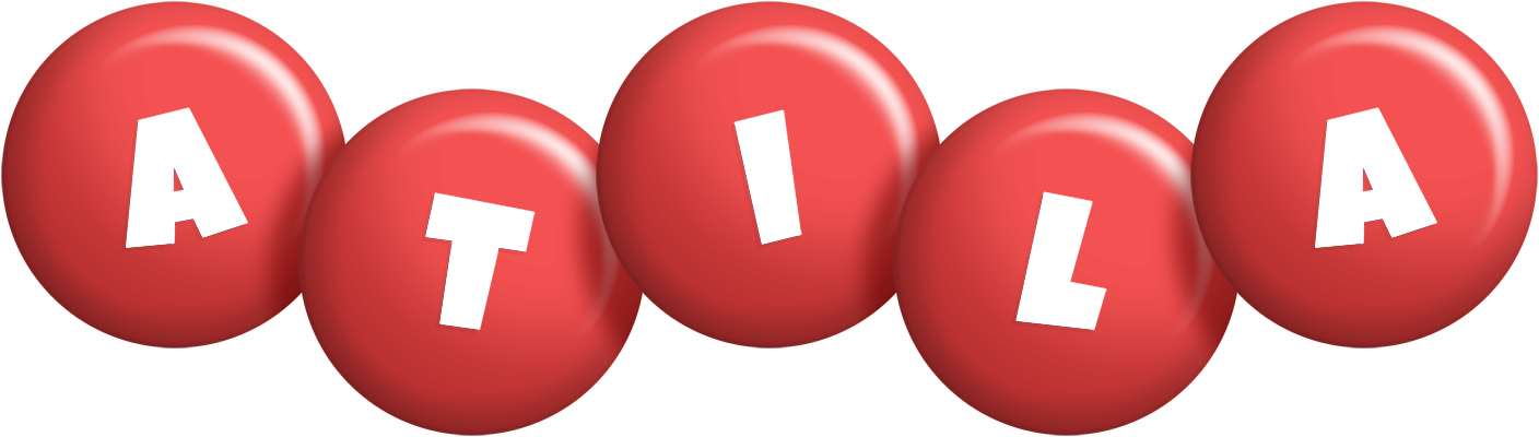 Atila candy-red logo