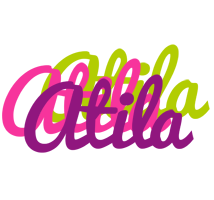 Atila flowers logo