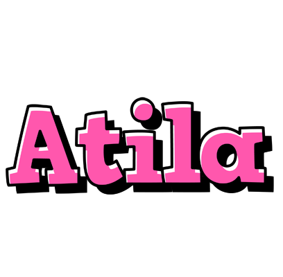 Atila girlish logo