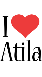 Atila i-love logo