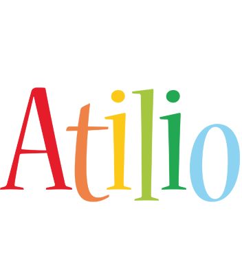 Atilio birthday logo
