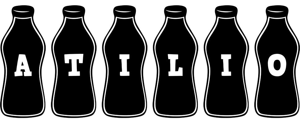 Atilio bottle logo