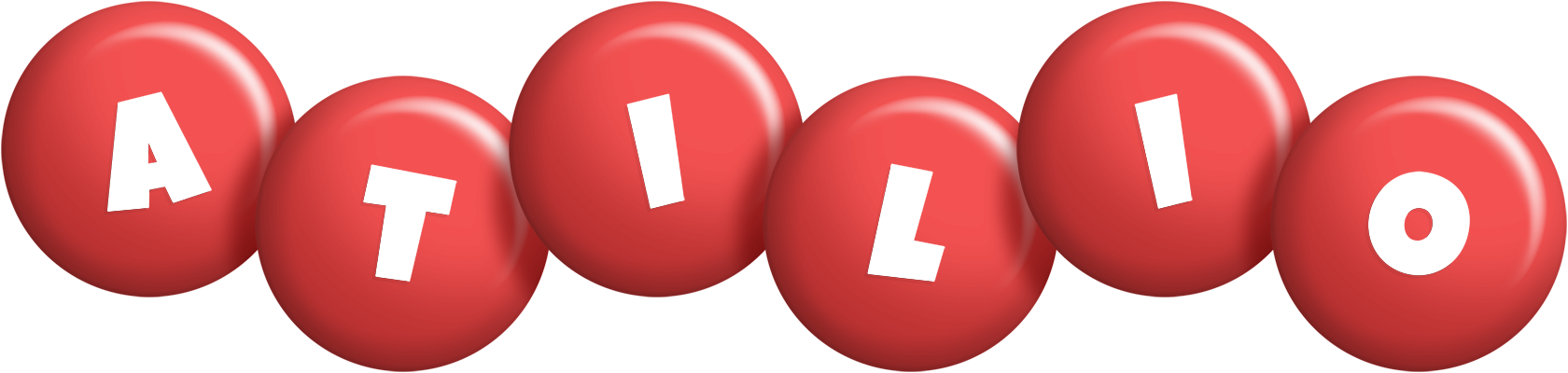 Atilio candy-red logo