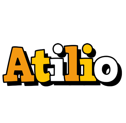 Atilio cartoon logo