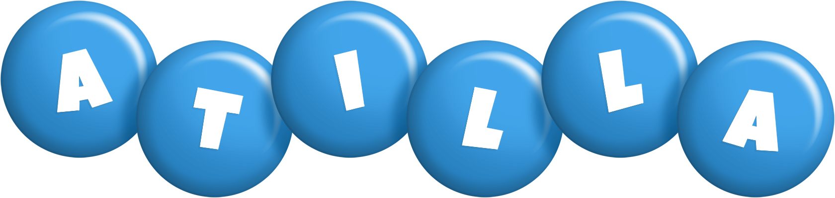 Atilla candy-blue logo