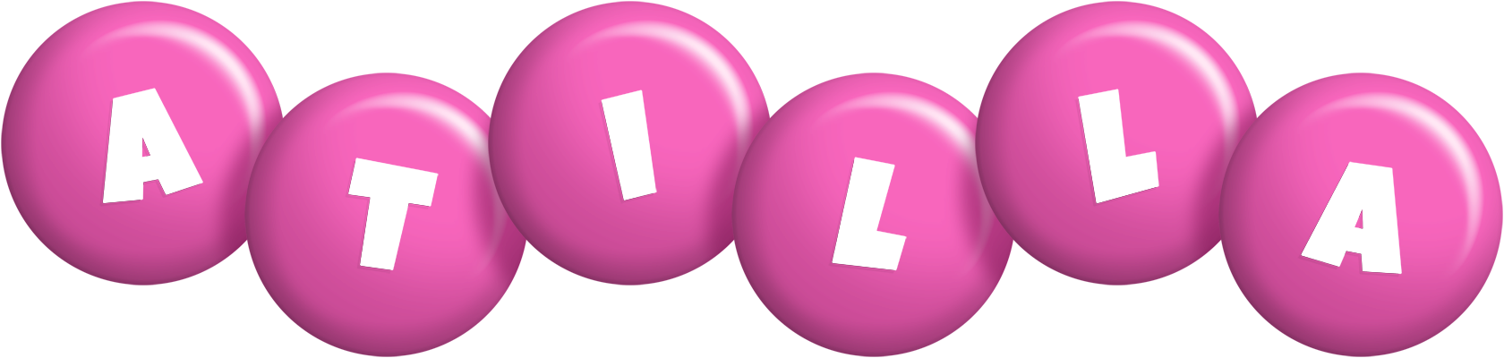 Atilla candy-pink logo