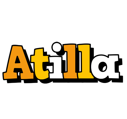 Atilla cartoon logo
