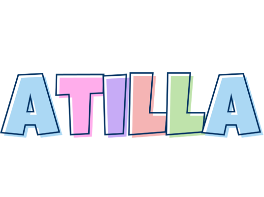 Atilla pastel logo