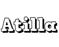 Atilla snowing logo