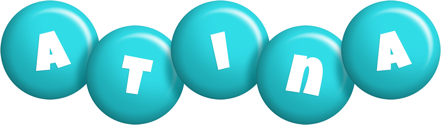 Atina candy-azur logo