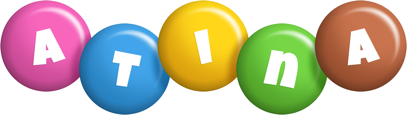 Atina candy logo