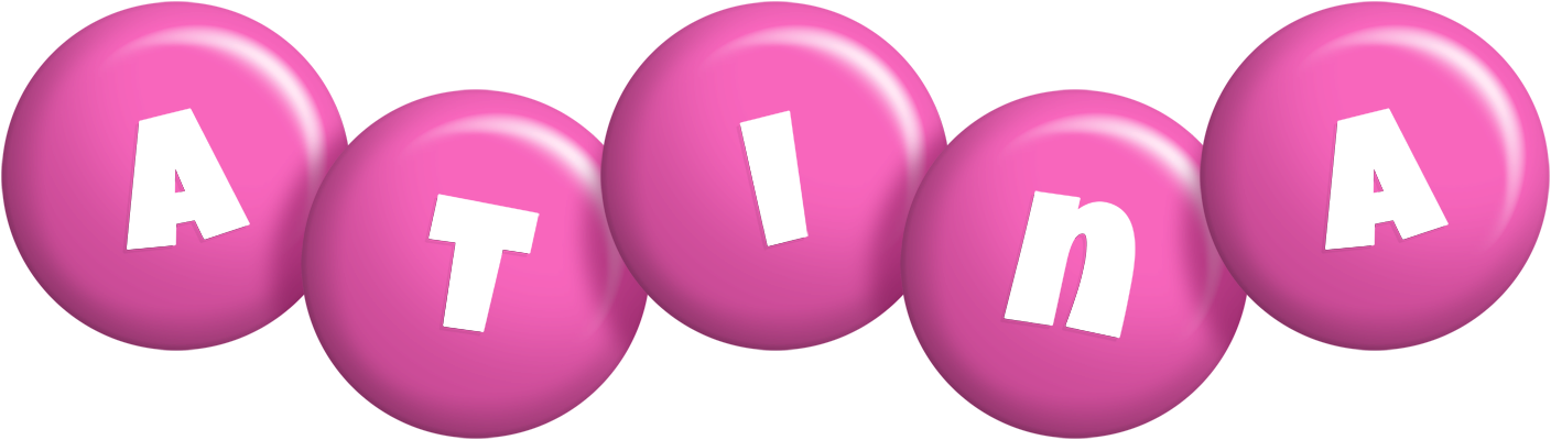 Atina candy-pink logo