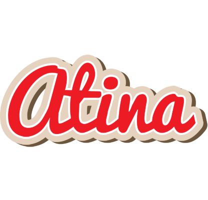 Atina chocolate logo