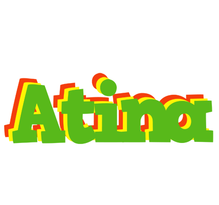 Atina crocodile logo