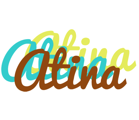 Atina cupcake logo