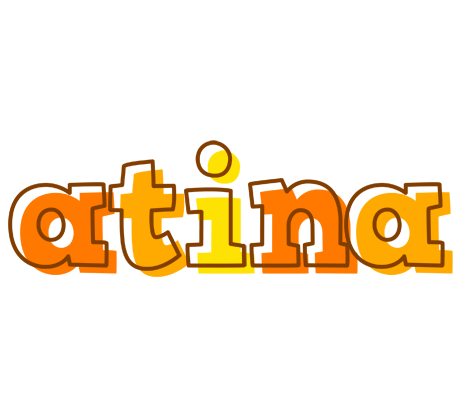 Atina desert logo