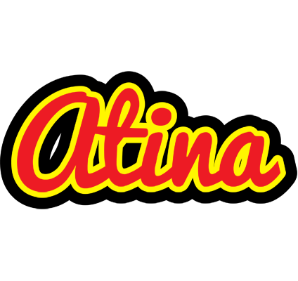 Atina fireman logo