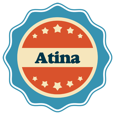 Atina labels logo