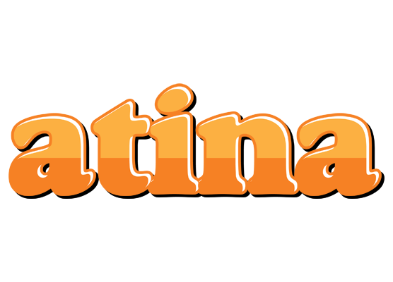 Atina orange logo