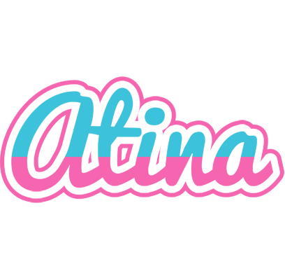 Atina woman logo