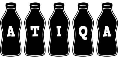 Atiqa bottle logo