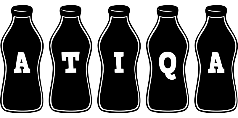 Atiqa bottle logo