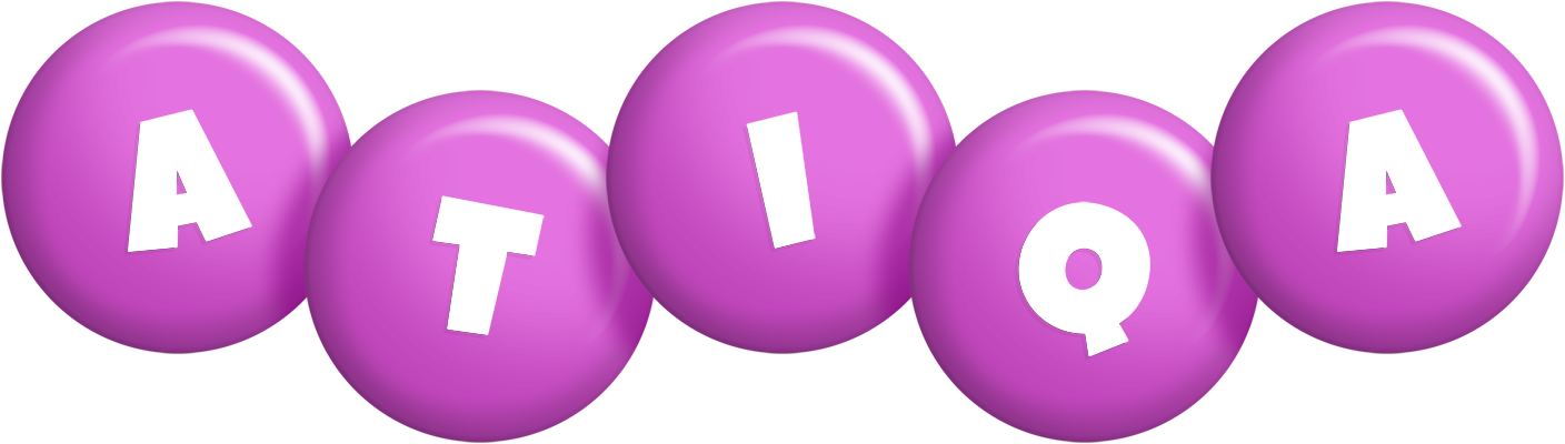 Atiqa candy-purple logo