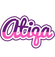 Atiqa cheerful logo