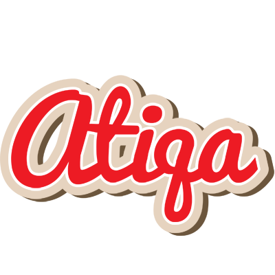 Atiqa chocolate logo