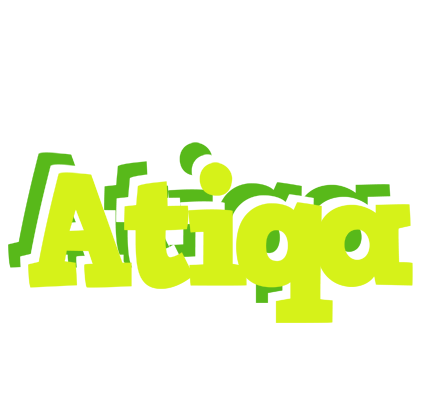 Atiqa citrus logo