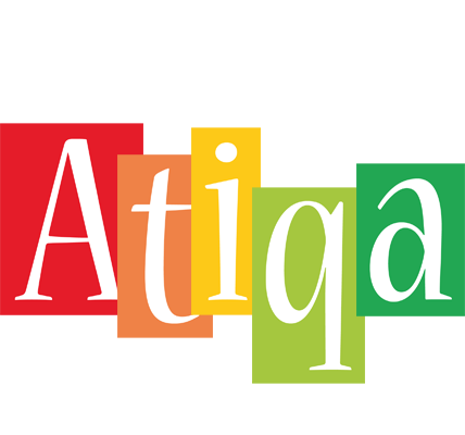 Atiqa colors logo
