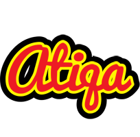 Atiqa fireman logo