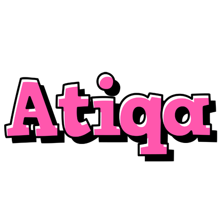 Atiqa girlish logo