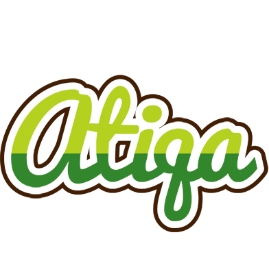 Atiqa golfing logo