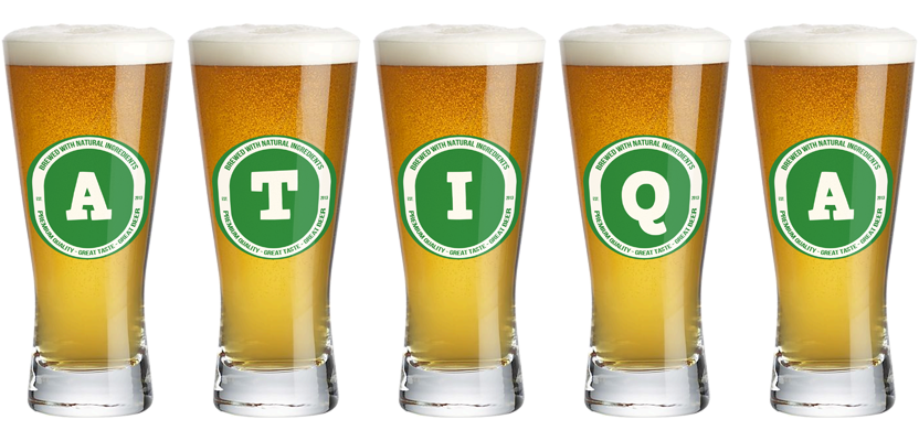 Atiqa lager logo