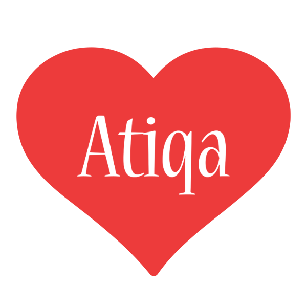 Atiqa love logo