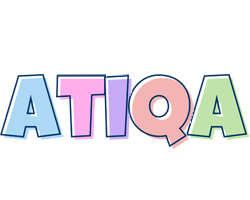 Atiqa pastel logo