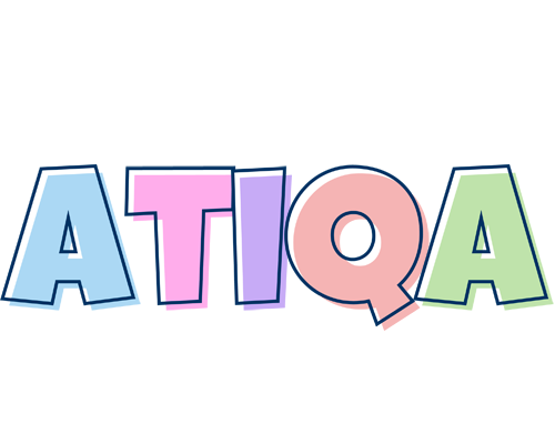 Atiqa pastel logo