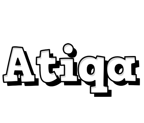 Atiqa snowing logo