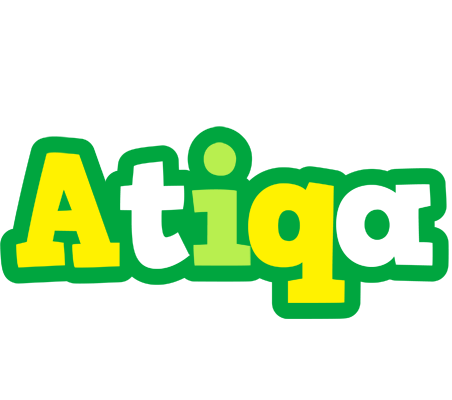 Atiqa soccer logo