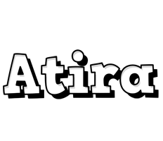 Atira snowing logo