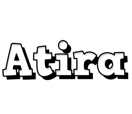 Atira snowing logo