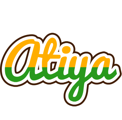 Atiya banana logo