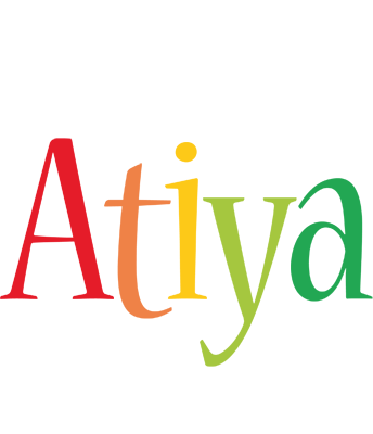 Atiya birthday logo
