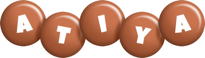 Atiya candy-brown logo
