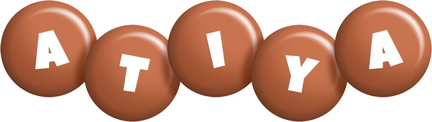Atiya candy-brown logo