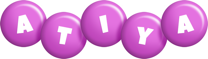 Atiya candy-purple logo