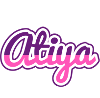 Atiya cheerful logo
