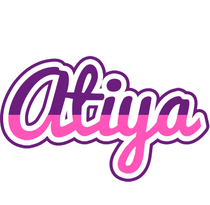 Atiya cheerful logo