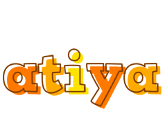 Atiya desert logo